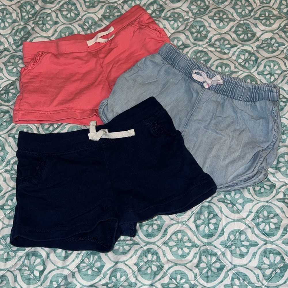 Toddler Girls Shorts Bundle- 4T